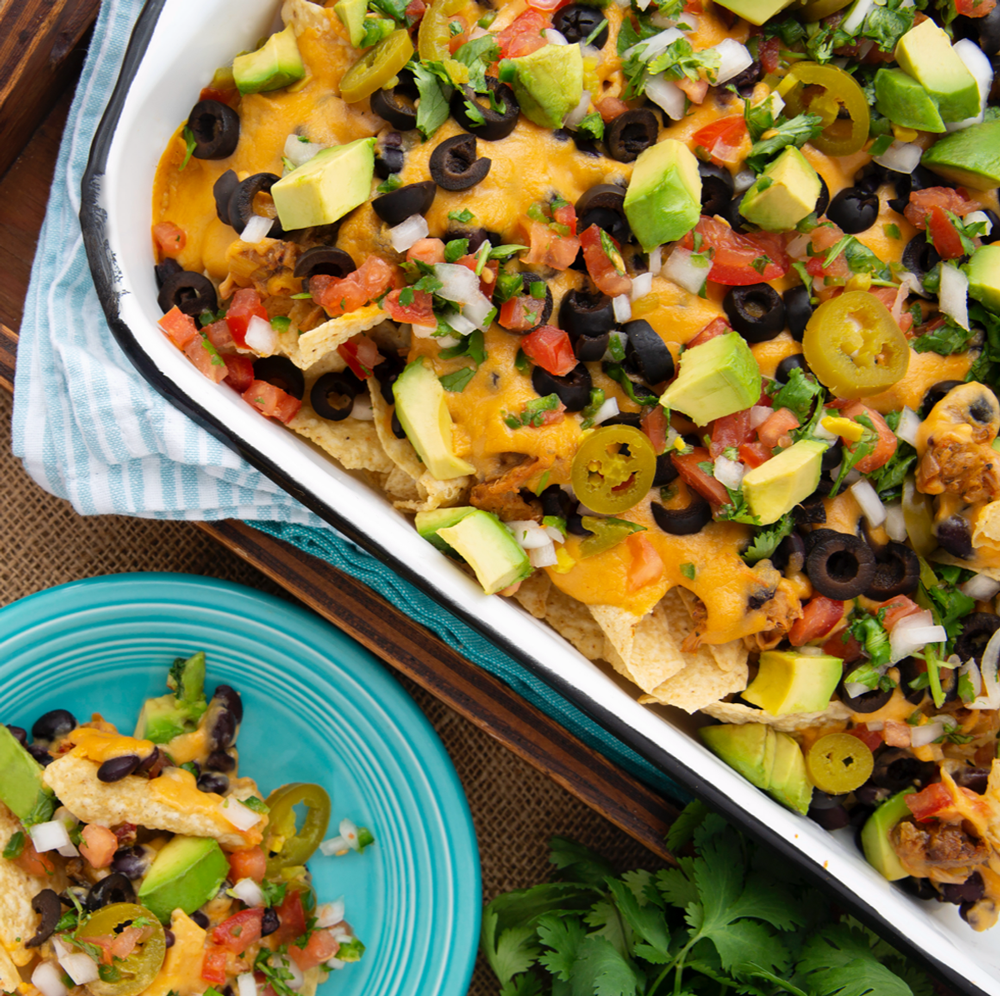 Barbacoa Nachos with Jackfruit