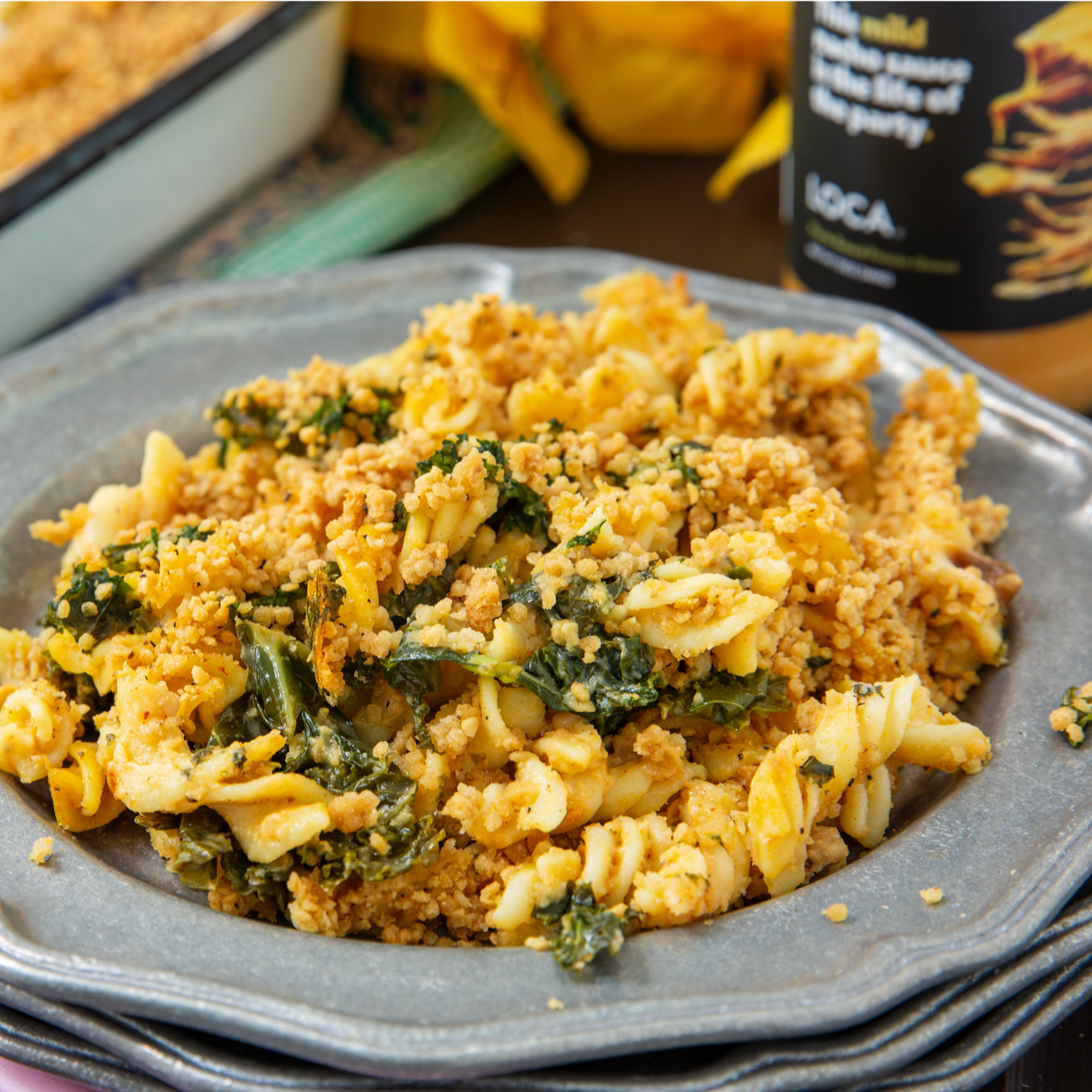 Kale Mac and Cheesy
