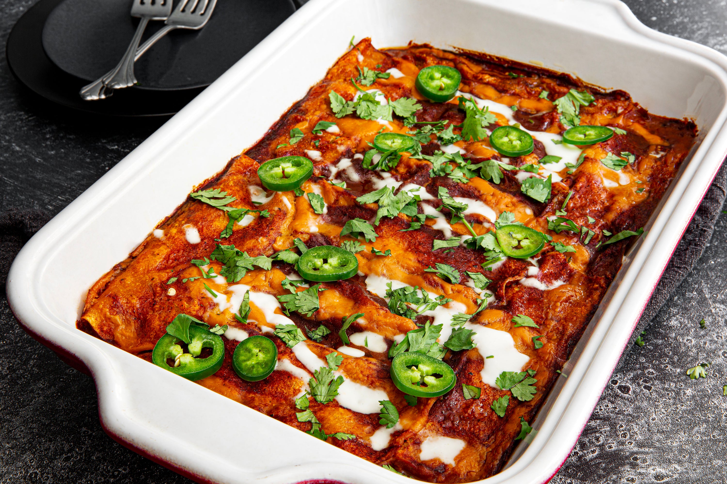 Cheesy Enchiladas